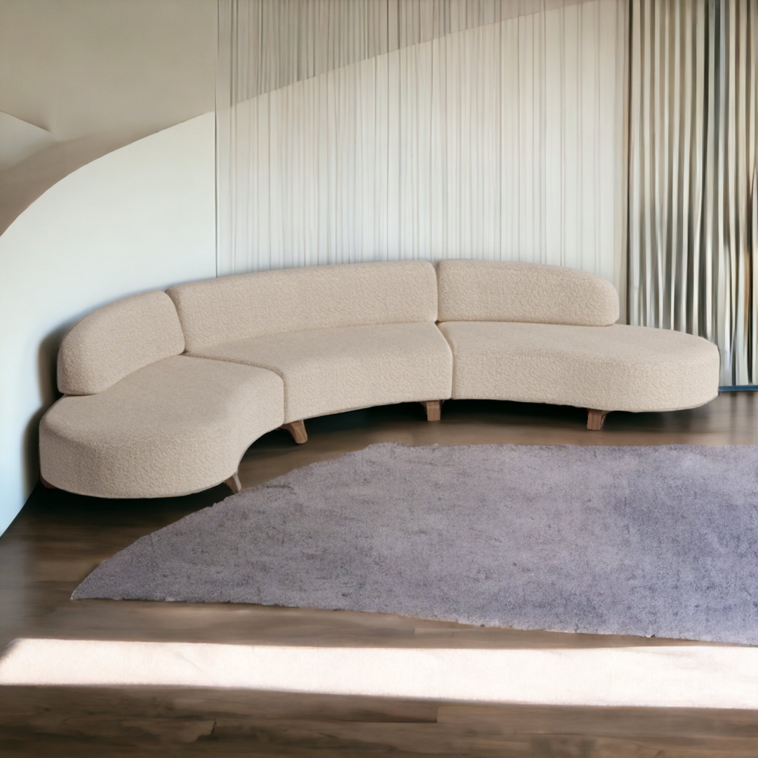 Badu 3 Seater Fabric Sofa