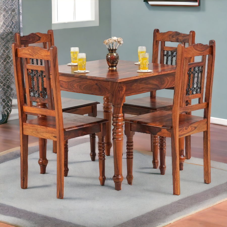 Buy 4 Seater Dining Table Set Online @Upto 25% OFF – nismaayadecor