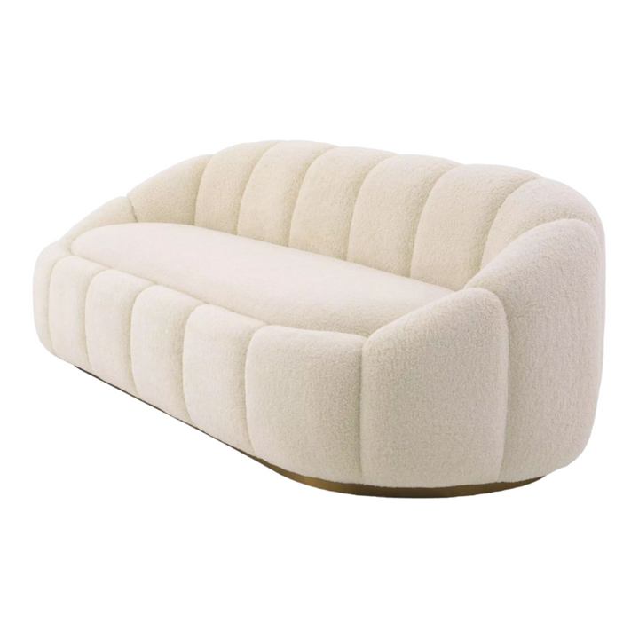 Nismaaya Becalel 3 Seater Fabric Sofa 4