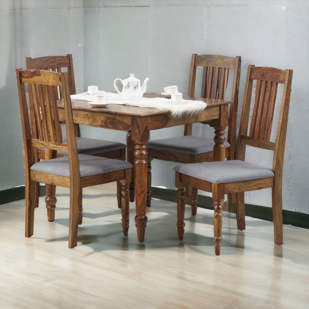 four seater bum support dining table for comfort on dining time buy online at best price