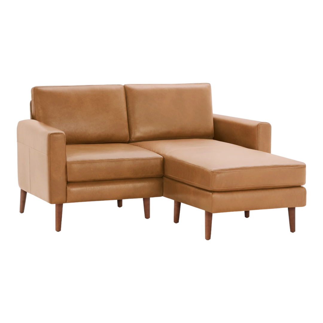 Tranding Canon Leather Loveseat buy online at best discount