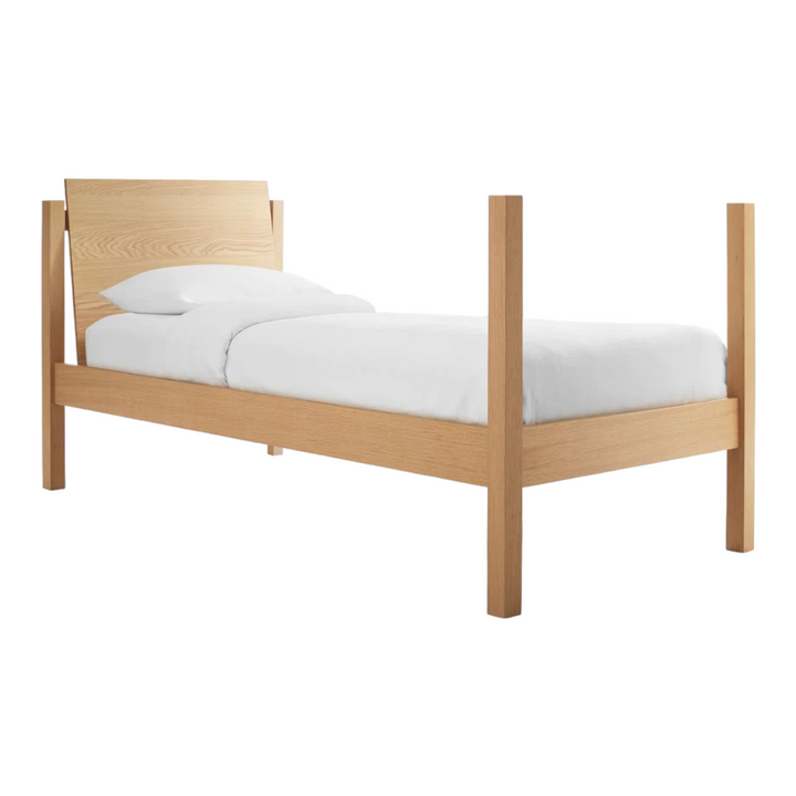 Dacia Oak Wood King Size Bed