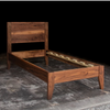 Walnut Oiled Finish King Size bed buy online at great price