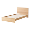 Dagan Oak Wood King Size Bed