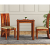 Two Seater dining table with two chair and one table buy online at best price