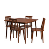 Eisley 4 Seater Dining Table Set With Chairs 2