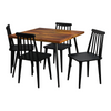 Eissa 4 Seater Dining Table Set With Chairs 2