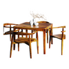 Eitan 4 Seater Dining Table Set With Chairs 4