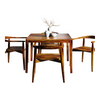 Eitan 4 Seater Dining Table Set With Chairs 5