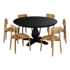 Ekavali 6 Seater Dining Table Set With Chairs 1
