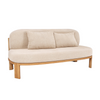 Nismaaya Gael Oak Wood 2 Seater Sofa 3