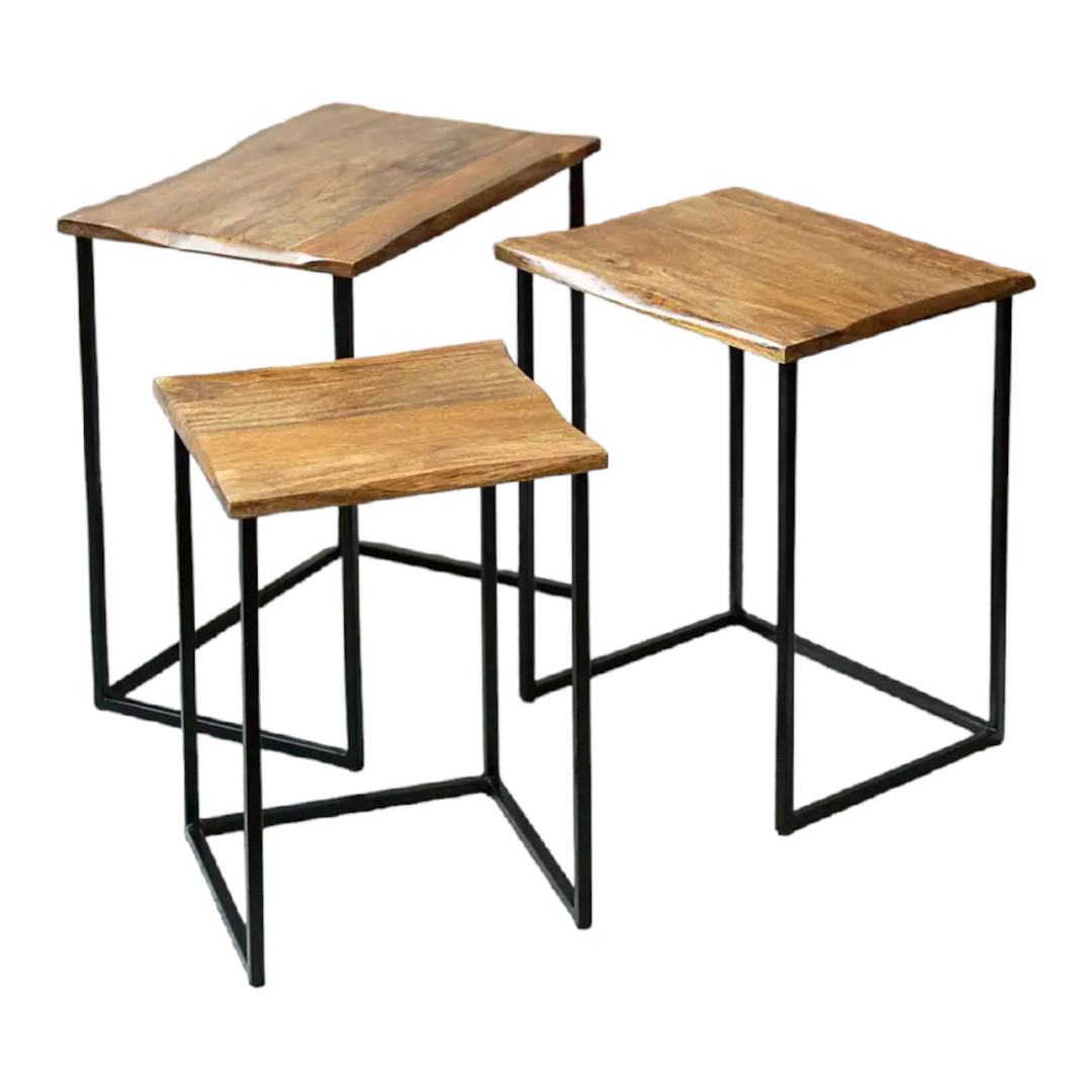 Nismaaya Gavin Nesting Tables Set Of 3 4