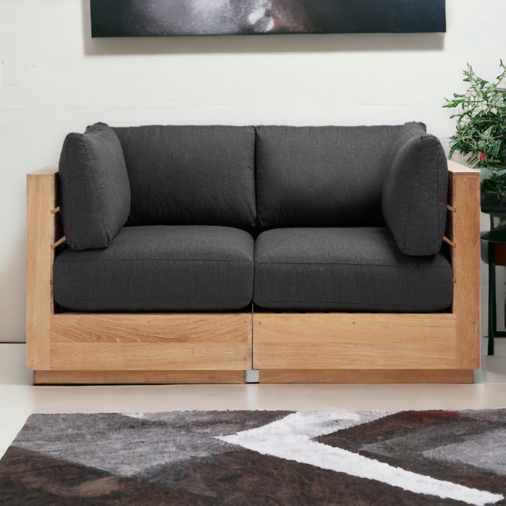 Buy Two Seater White Oak Modular Sofa  in india