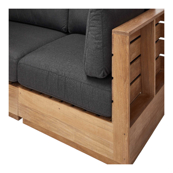 Nismaaya Hallan 2 Seater White Oak Modular Sofa 5
