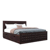 Jevin Sheesham Wood Bed With Drawers Storage