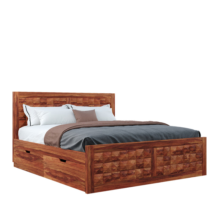 Buy Double Beds Online at Best Price in India nismaayadecor