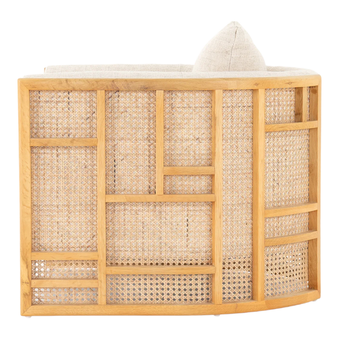 Arsheeya Rattan Nismaaya Kame Natural Arm Chair Rattan – Nismaaya Decor
