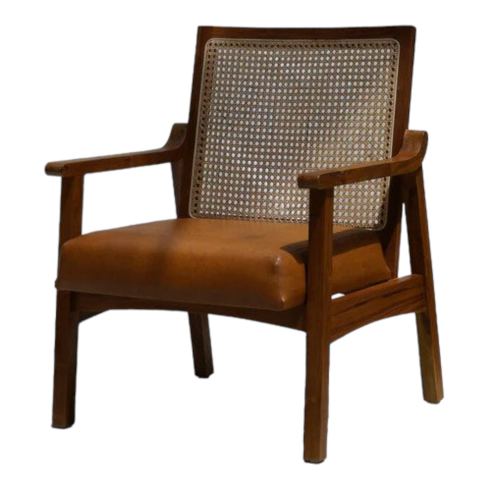 Nismaaya Martin Rattan Lounge Chair 2