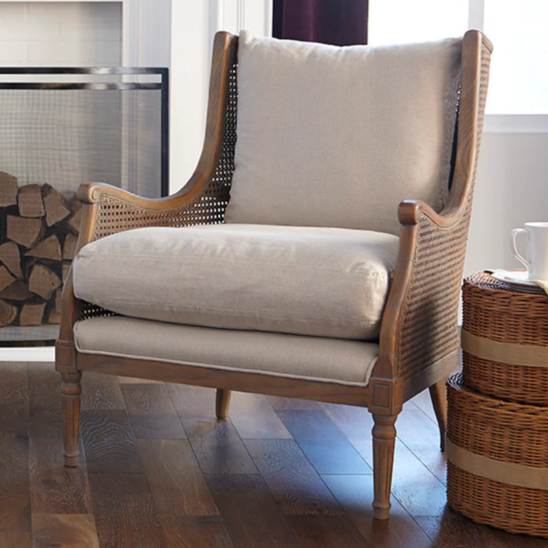 Nismaaya Pablo Rattan Arm Chair Nismaaya Decor