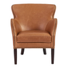 Nismaaya Pacari Leather Arm Chair Light Brown