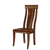 Nismaaya Single Slat Back Solid Wood Dining Chair 2