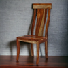 Nismaaya Single Slat Back Solid Wood Dining Chair 1