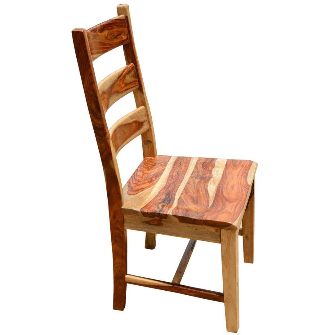Nismaaya Solid Wood School Back Dining Chair 4