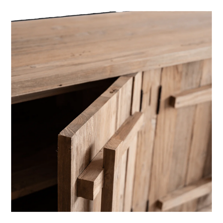 Noam Solid Teak Wood Cabinet & Sideboard 5