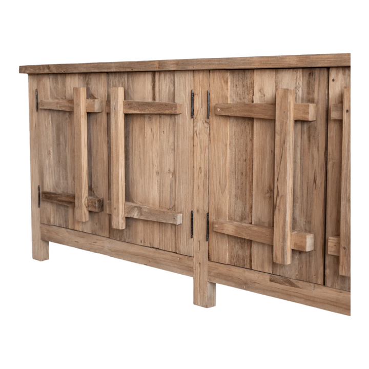 Noam Solid Teak Wood Cabinet & Sideboard 4