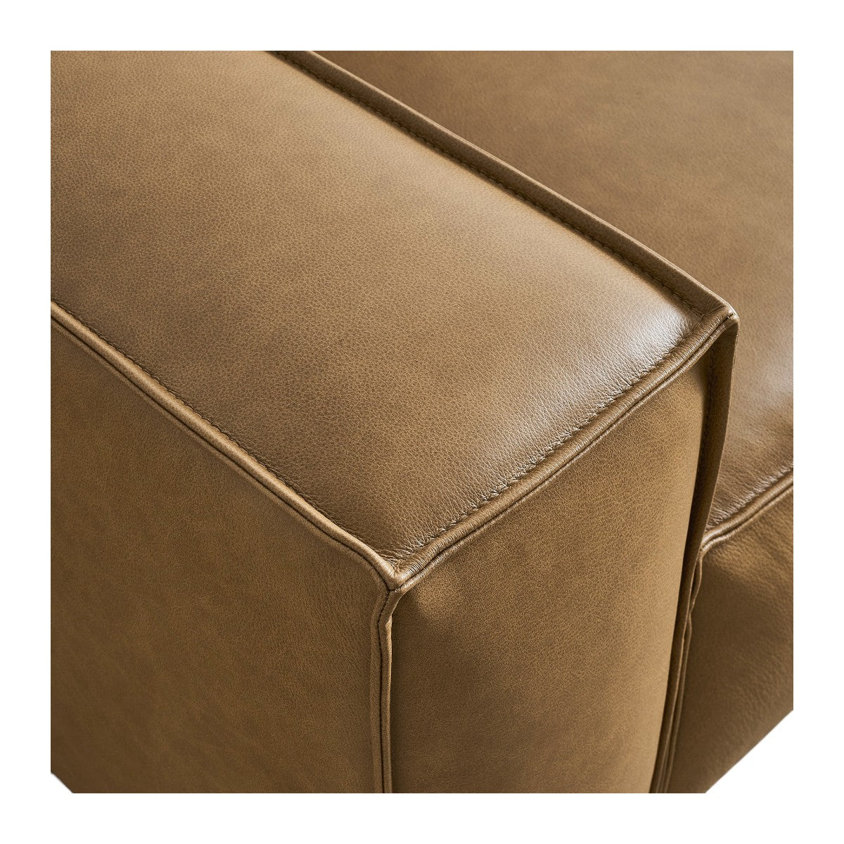 Pavlos Leather L Shape Sofa – Nismaaya Decor