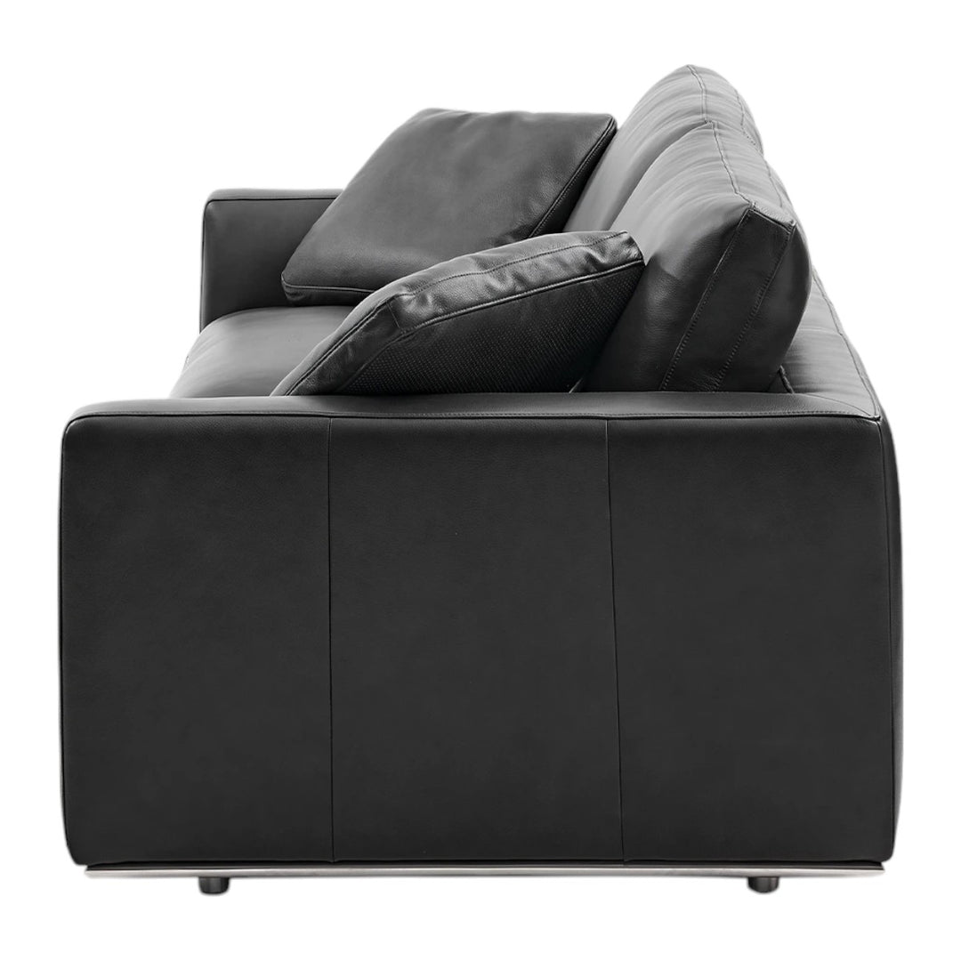 Petrit Leather Seater Sofa - Main Image