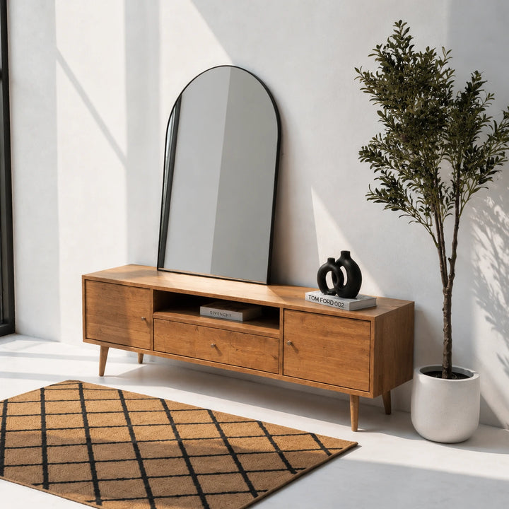 Nova Wooden Two Door TV Unit