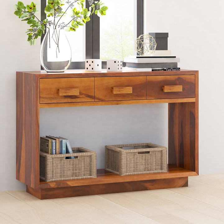 hallway Console Table With Drawers Storage Shelves Buy Now in India