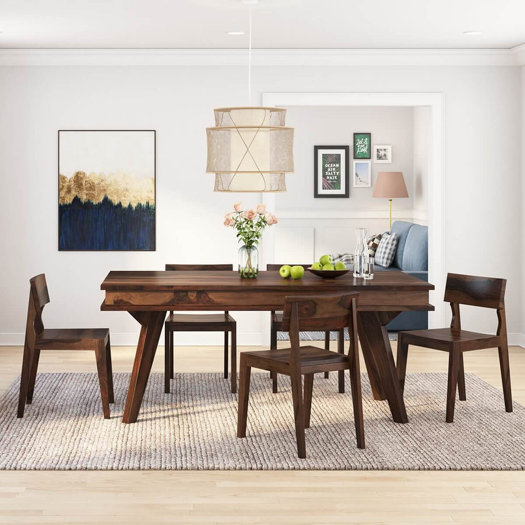 dining table 6 seater size online india