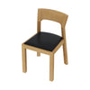 Abe 4 Seater Cross Leg Modern Round Dining Table Chair Set 9