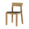 Abe 4 Seater Cross Leg Modern Round Dining Table Chair Set 7