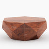 Nismaaya Abiel Modern Geometric Shape Coffee Table