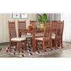 Eli 6 Seater Dining Set With Cushion Top Chairs 1
