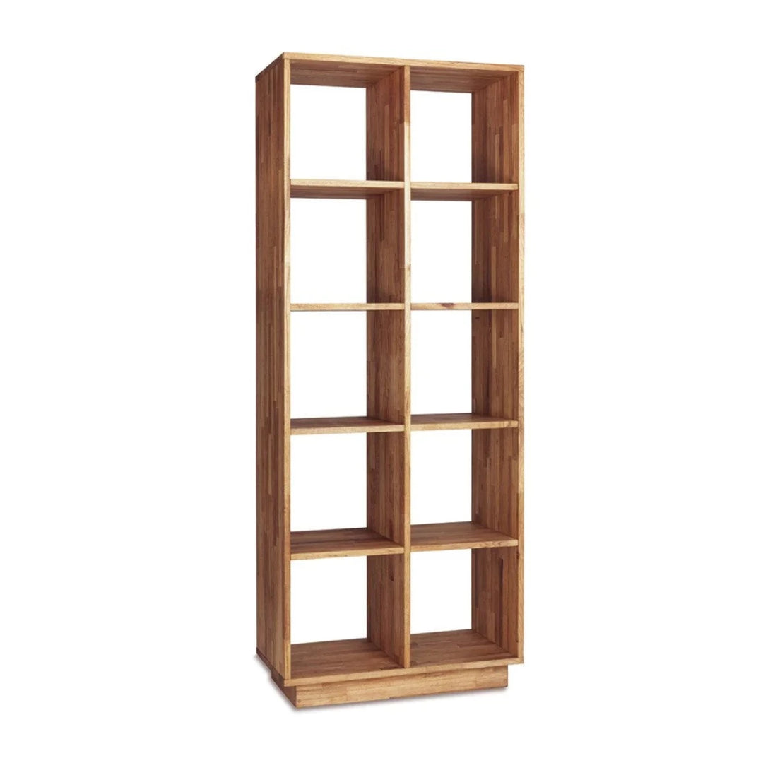 Nismaaya Dapper Oak Wood Bookcase