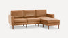 Nismaaya Canan Leather L Shape Sofa