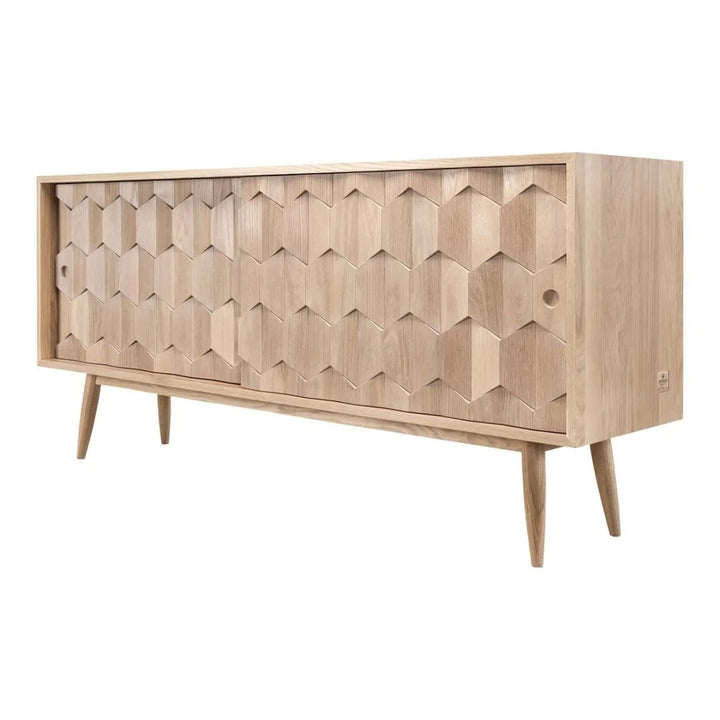 Nismaaya Aeryn Oak Wood Cabinets & Sideboard 3