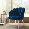 Nismaaya Ado Lounge Chair in Blue Color