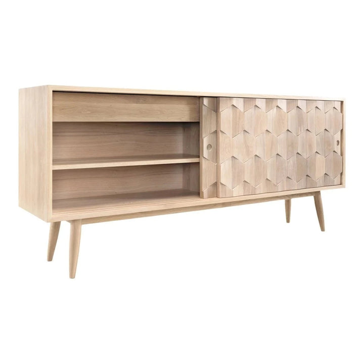 Nismaaya Aeryn Oak Wood Cabinets & Sideboard 4