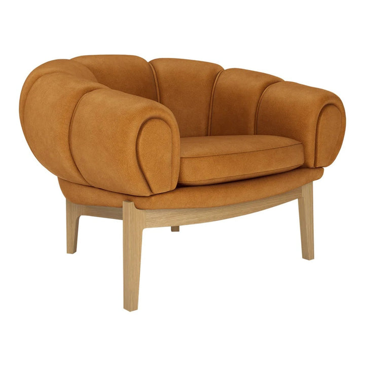 Adannaya Brown Lounge Chair