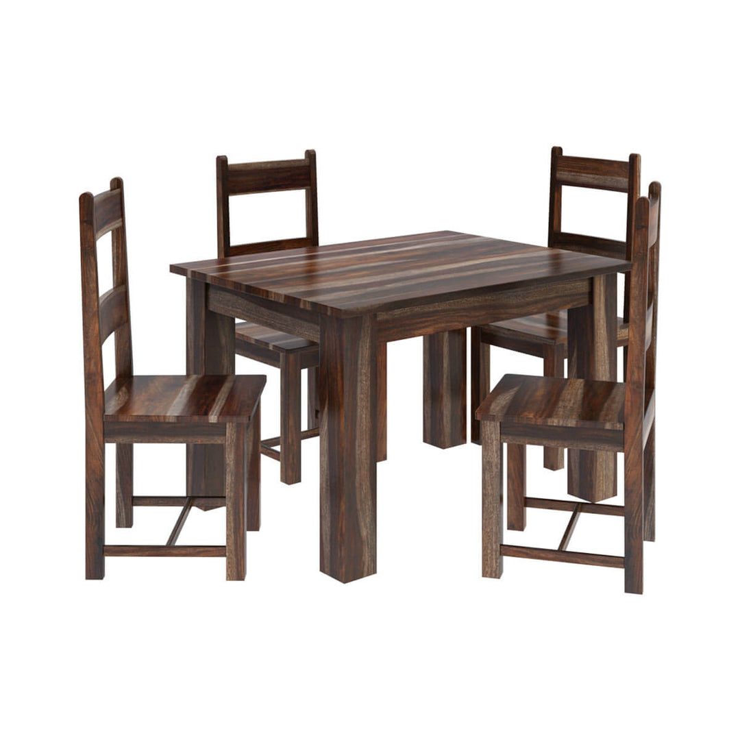 Abel 4 Seater Dining Table and Chair Set 2
