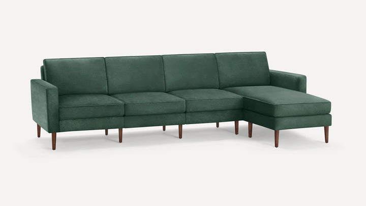 L Shaped Green Color Sofa at Best Price in India fast Delivery
