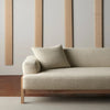 Fabrico 2 Seater Oak Wood Sofa 4