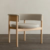 Maaike Oak Wood Arm Chair 1