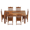 Abhay 6 Seater Dining Table With Chair Set 2