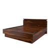 Akande Solid Wood King Size Bed Frame 5